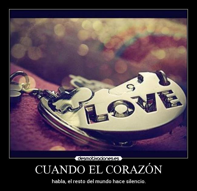 CUANDO EL CORAZÓN -