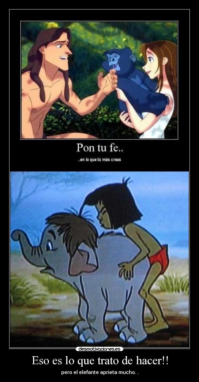 Eso es lo que trato de hacer!! - 