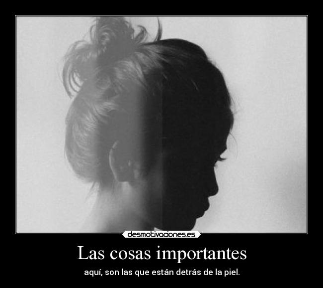 Las cosas importantes - 