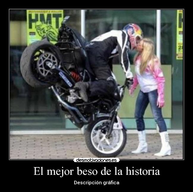 El mejor beso de la historia - Descripción gráfica