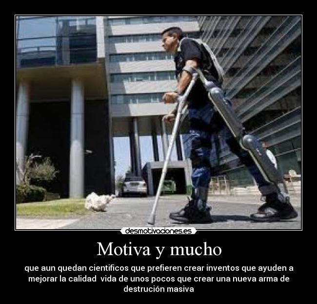 Motiva y mucho -