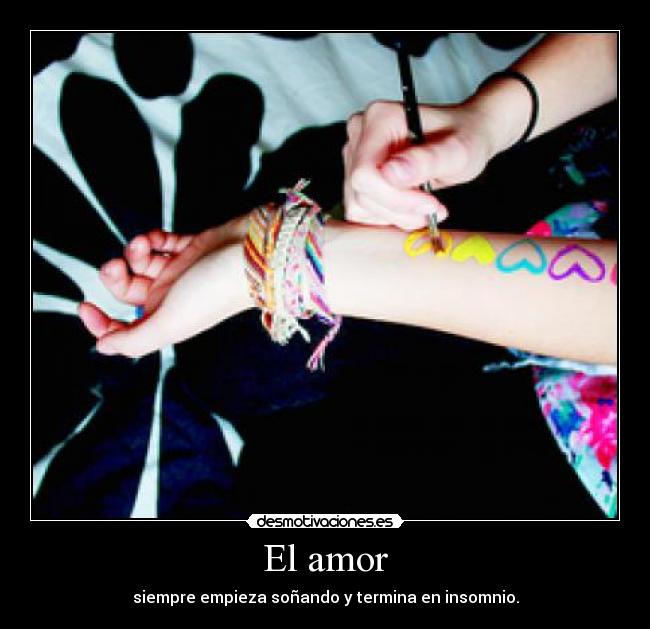El amor -