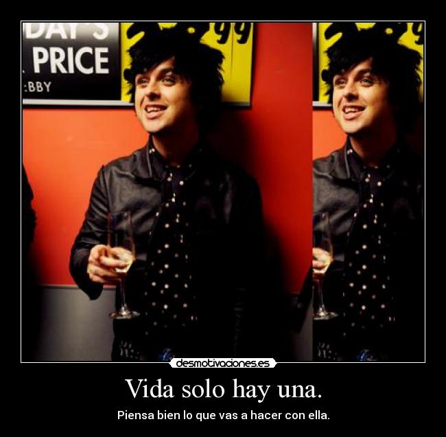 carteles vida green day desmotivaciones