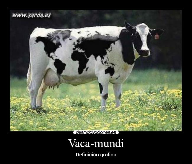 Vaca-mundi - Definición grafica