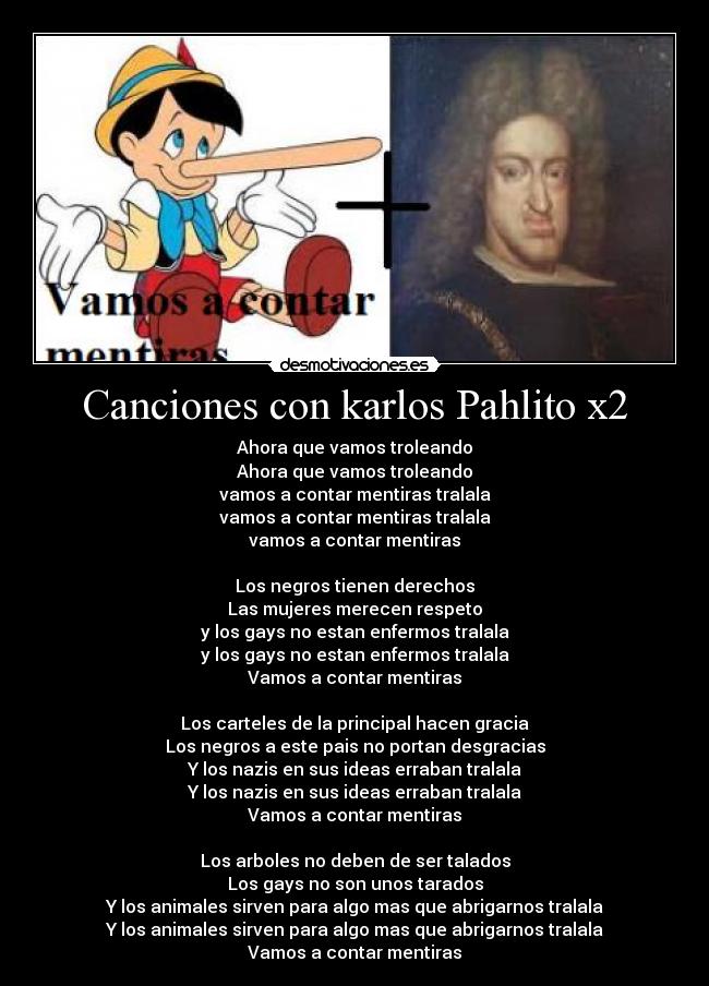 Canciones con karlos Pahlito x2 -