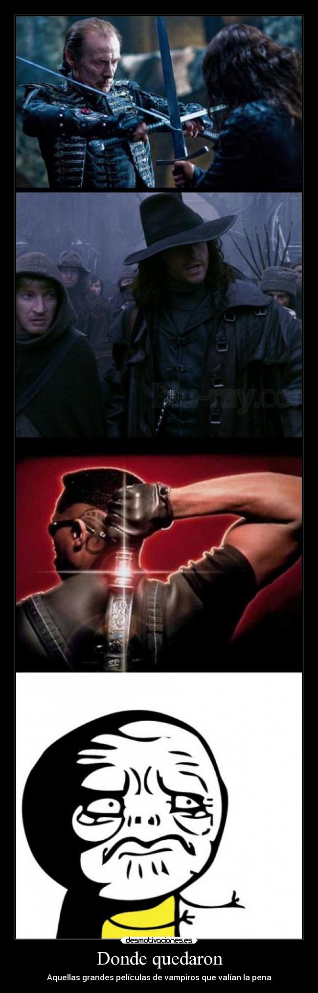 Donde quedaron - Aquellas grandes películas de vampiros que valían la pena