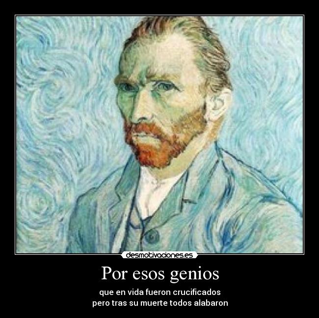 carteles van gogh desmotivaciones