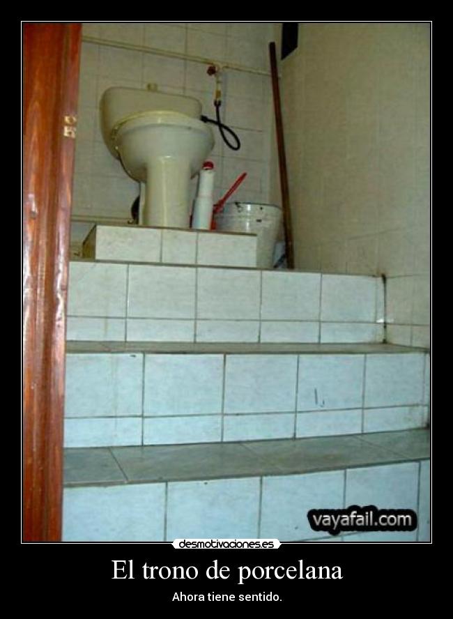 El trono de porcelana - Ahora tiene sentido.