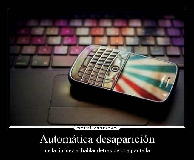 Automática desaparición - 