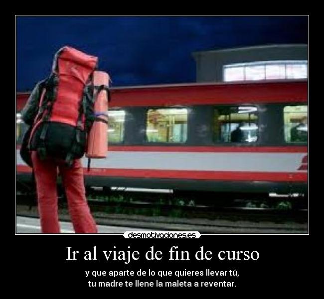 Ir al viaje de fin de curso - 