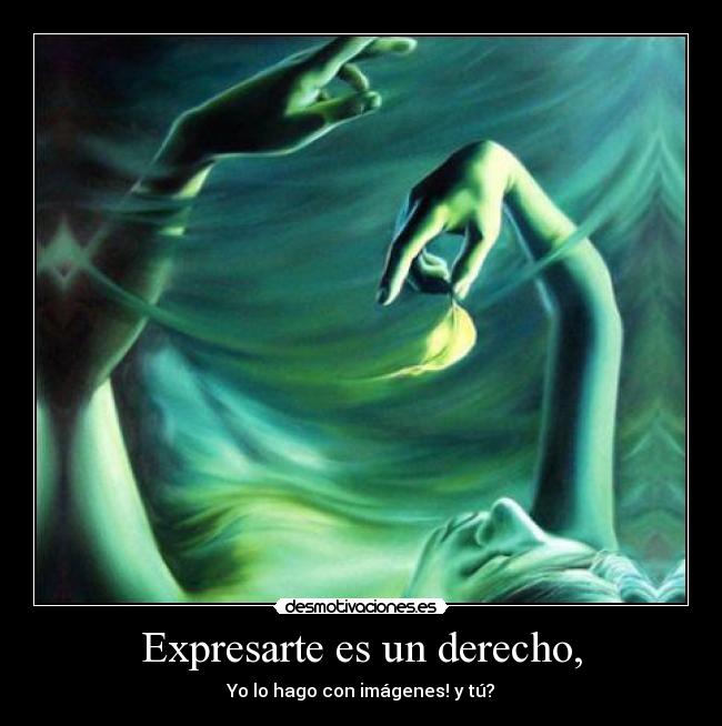 Expresarte es un derecho, - Yo lo hago con imágenes! y tú?