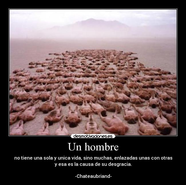 Un hombre -