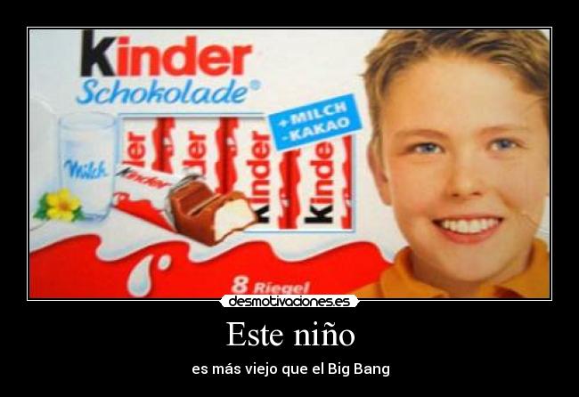 Este niño -