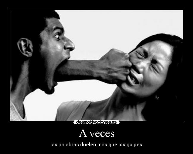 A veces -