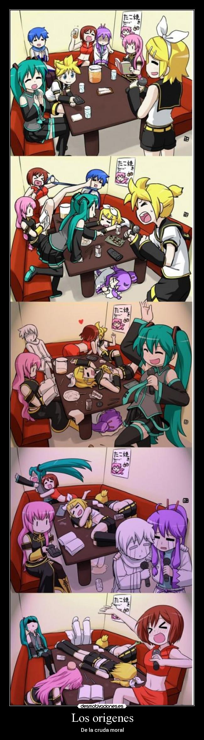 Los origenes - De la cruda moral