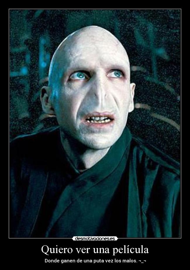Quiero ver una película -