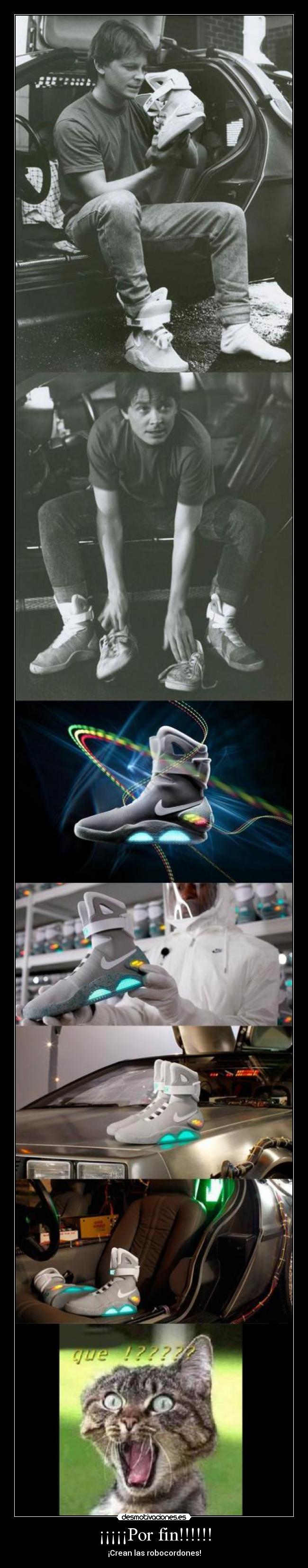 ¡¡¡¡¡Por fin!!!!!! - ¡Crean las robocordones!