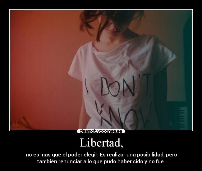 carteles libertad ksfjla desmotivaciones