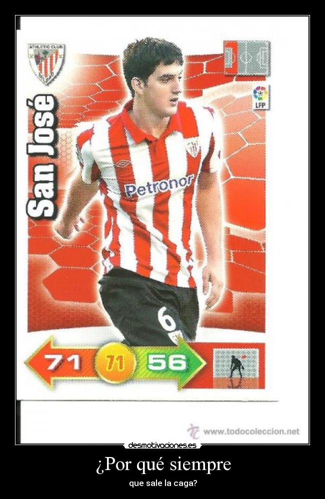 ¿Por qué siempre - que sale la caga?