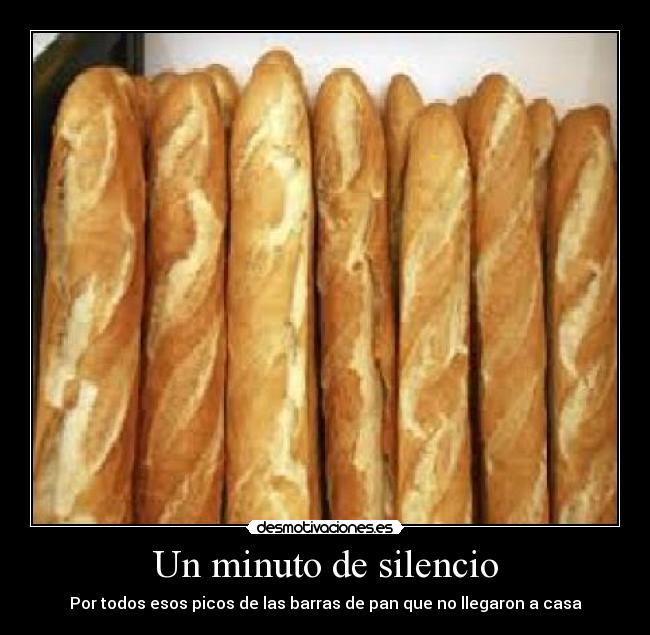 Un minuto de silencio -