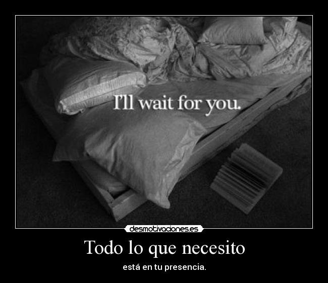 Todo lo que necesito - 