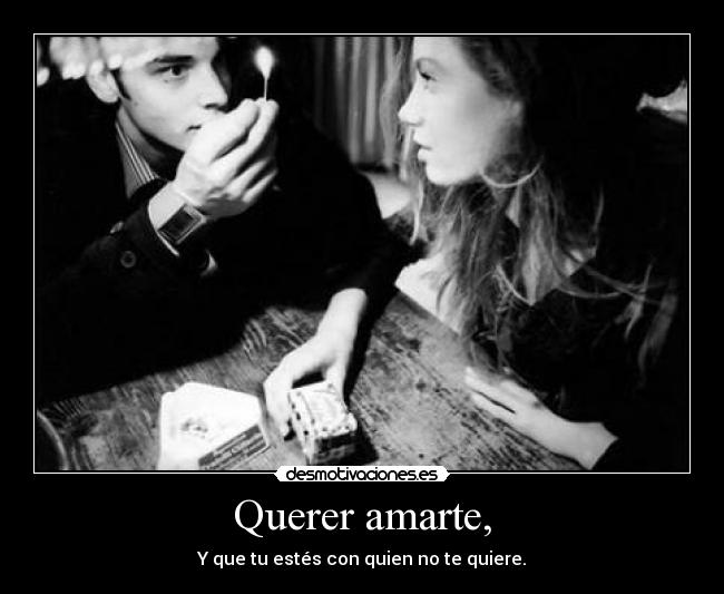 Querer amarte, -