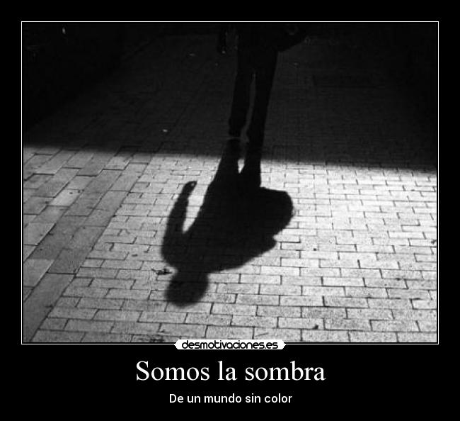 Somos la sombra -