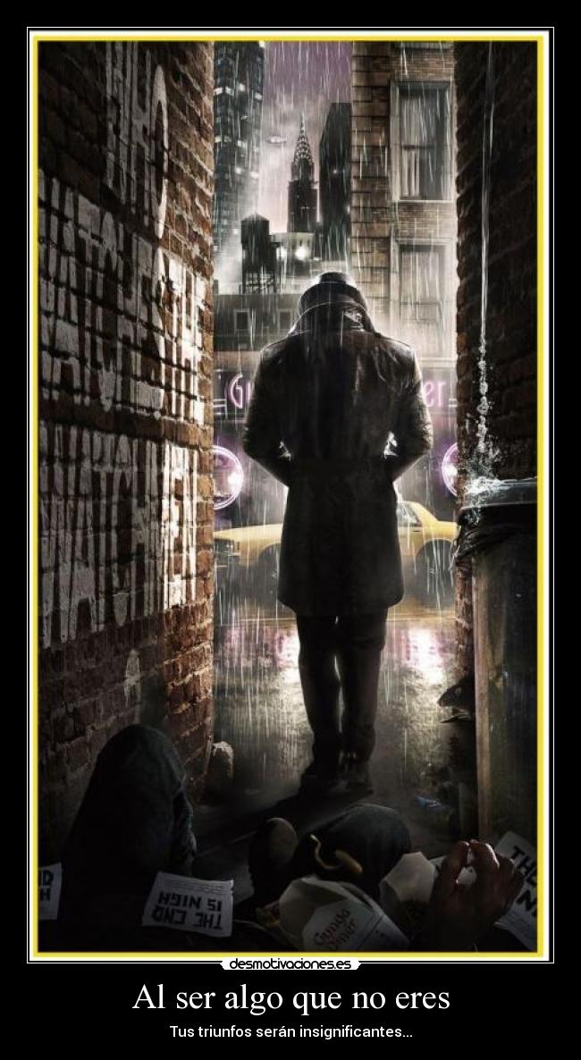 carteles ser algo que eres desmotivaciones