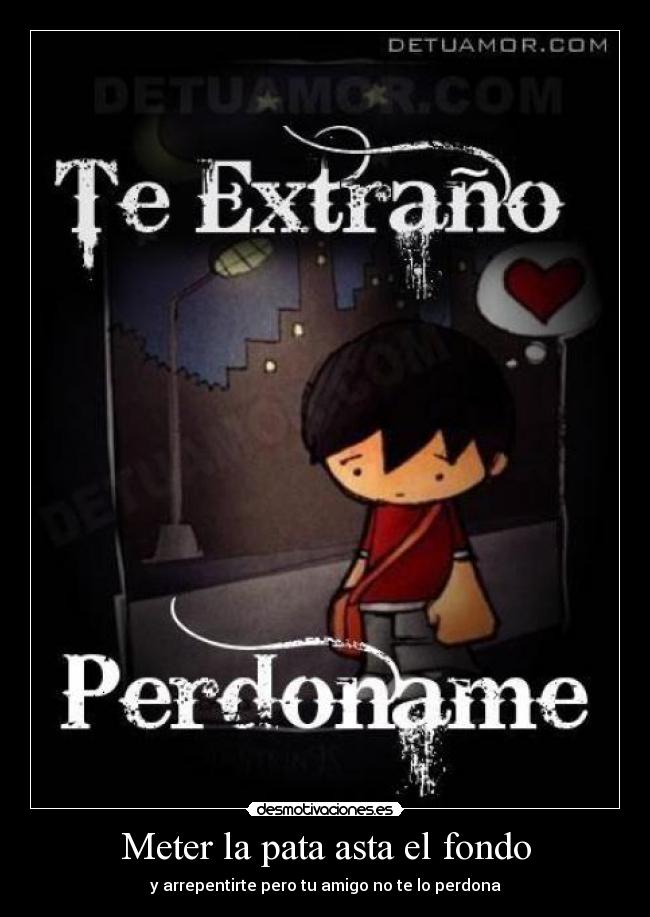 carteles perdoname desmotivaciones