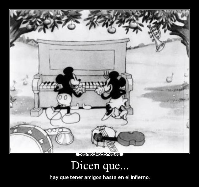 Dicen que... -