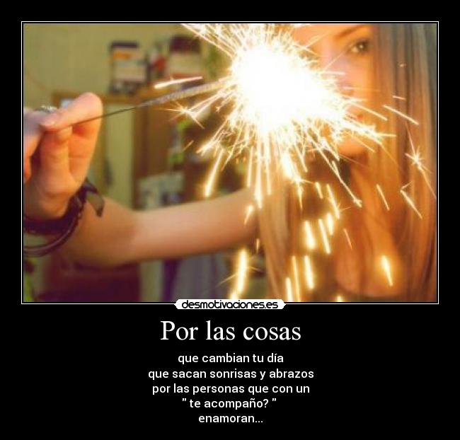 Por las cosas - 