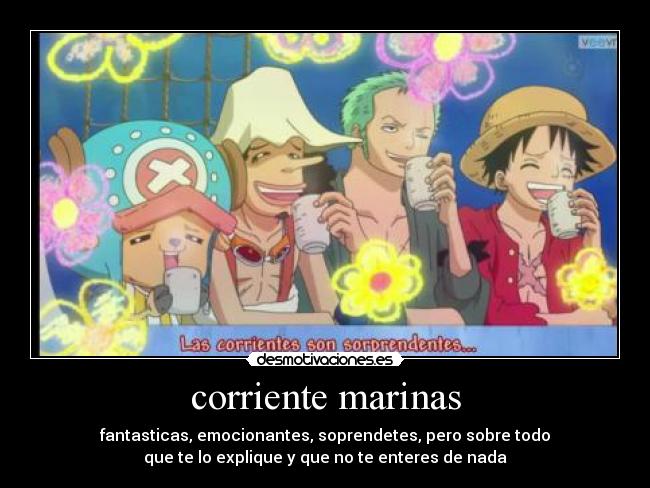 corriente marinas -