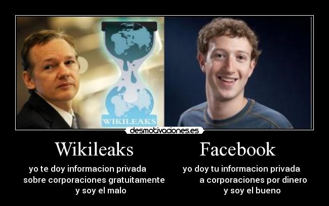 Wikileaks Facebook -
