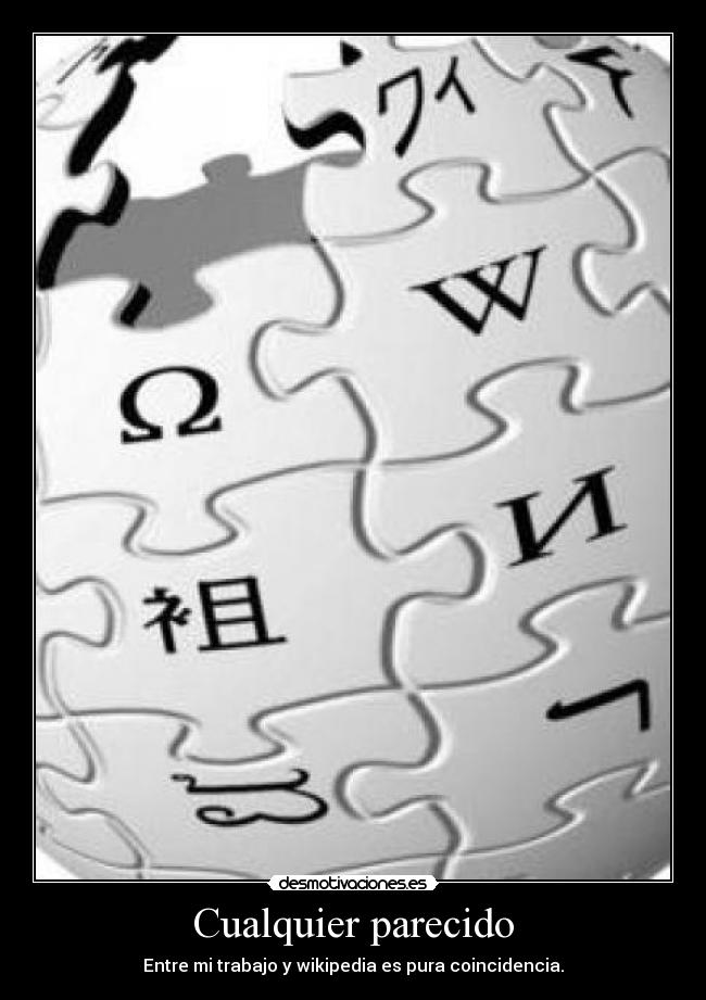 Cualquier parecido -