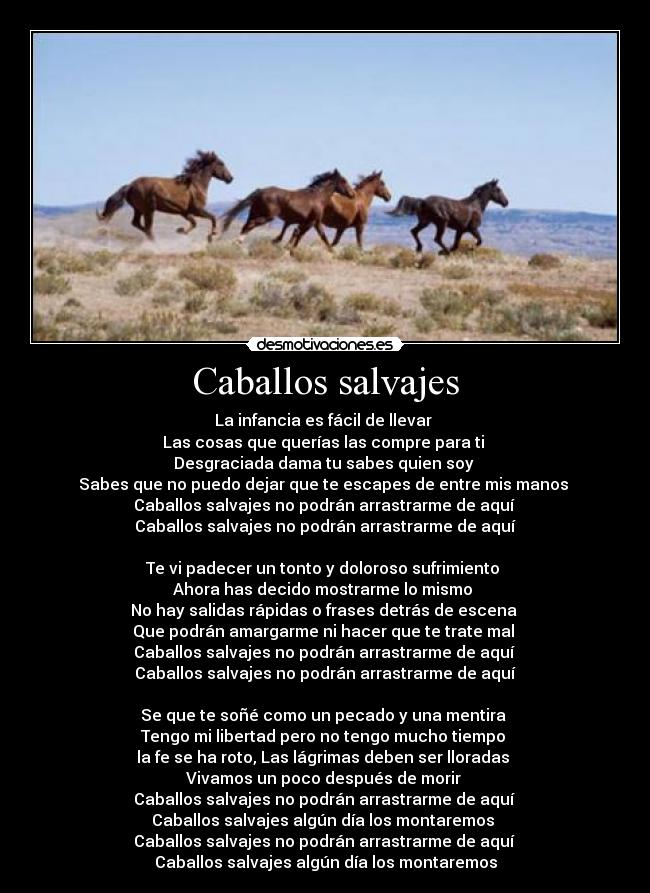 Caballos salvajes -