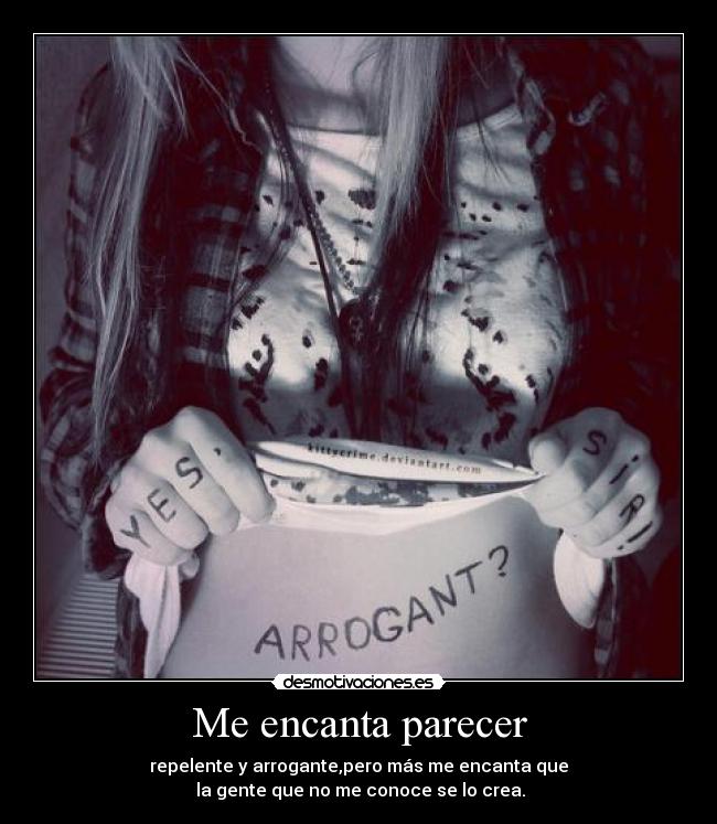 Me encanta parecer -