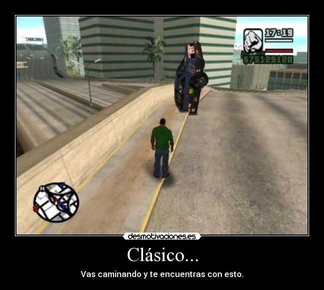 carteles gta carro volteado desmotivaciones