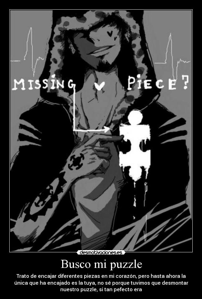 carteles one piece puzzle desmotivaciones