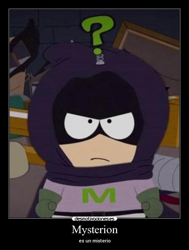 Mysterion - es un misterio