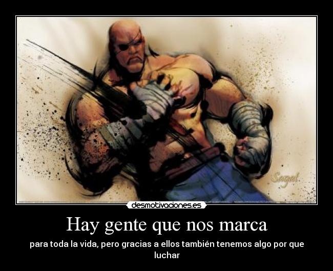 Hay gente que nos marca - 