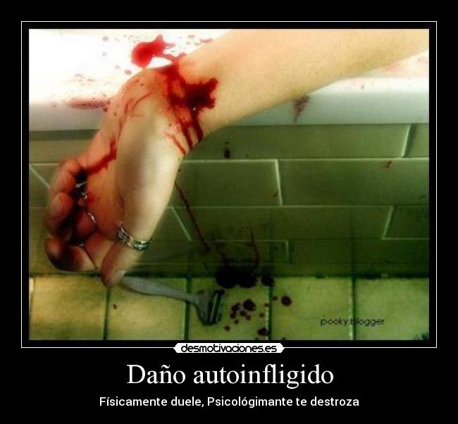 Daño autoinfligido -