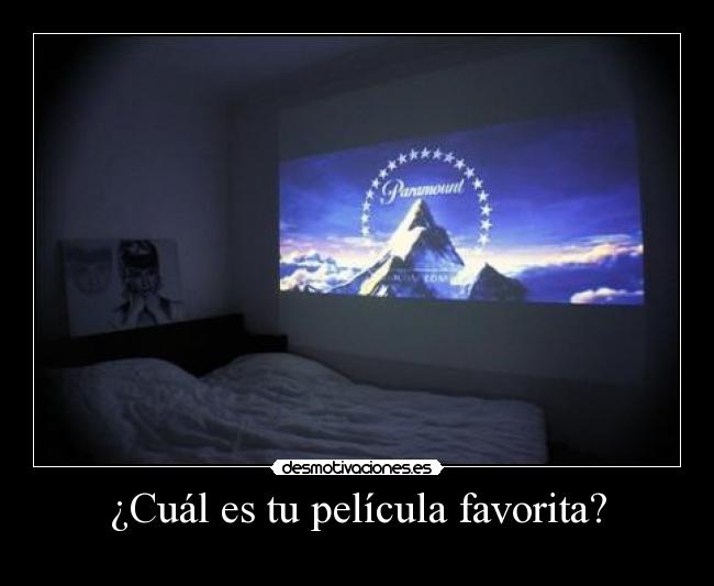 ¿Cuál es tu película favorita? -