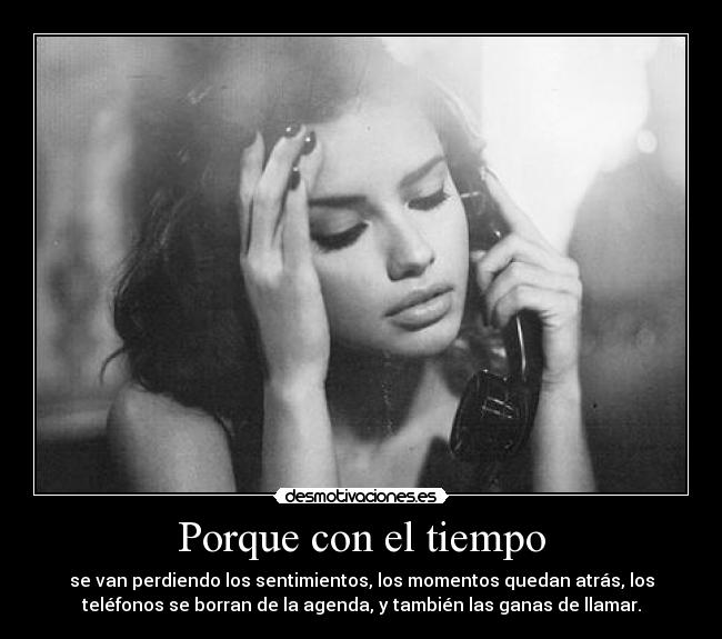 Porque con el tiempo - 
