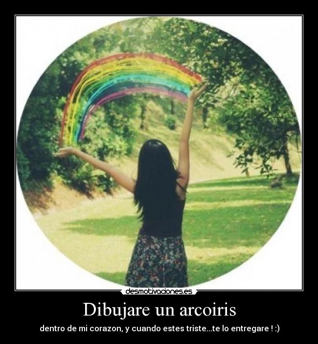 Dibujare un arcoiris -