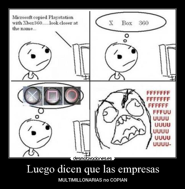 Luego dicen que las empresas - MULTIMILLONARIAS no COPIAN