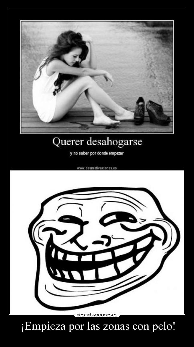 ¡Empieza por las zonas con pelo! - 