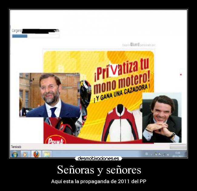 Señoras y señores -