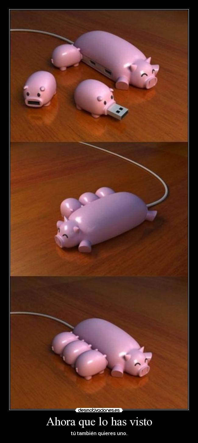 Ahora que lo has visto -