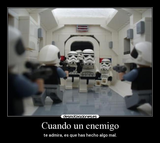 carteles enemigo lego enemigo admira desmotivaciones