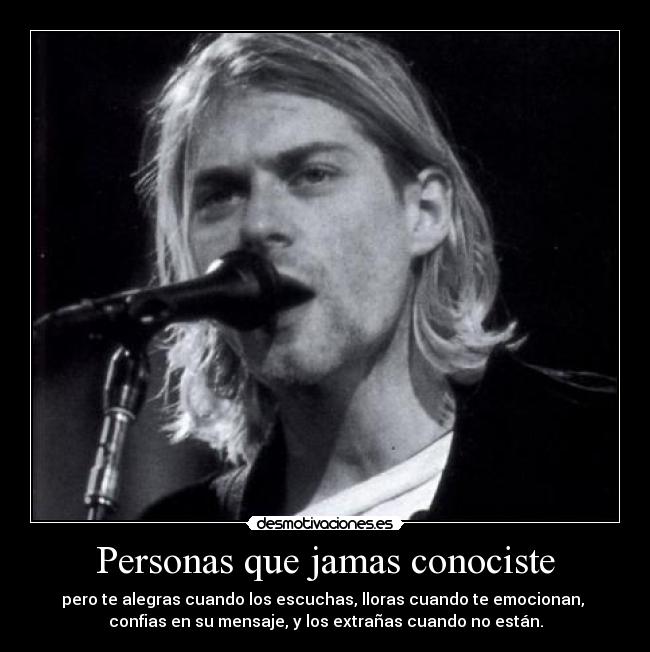 Personas que jamas conociste -